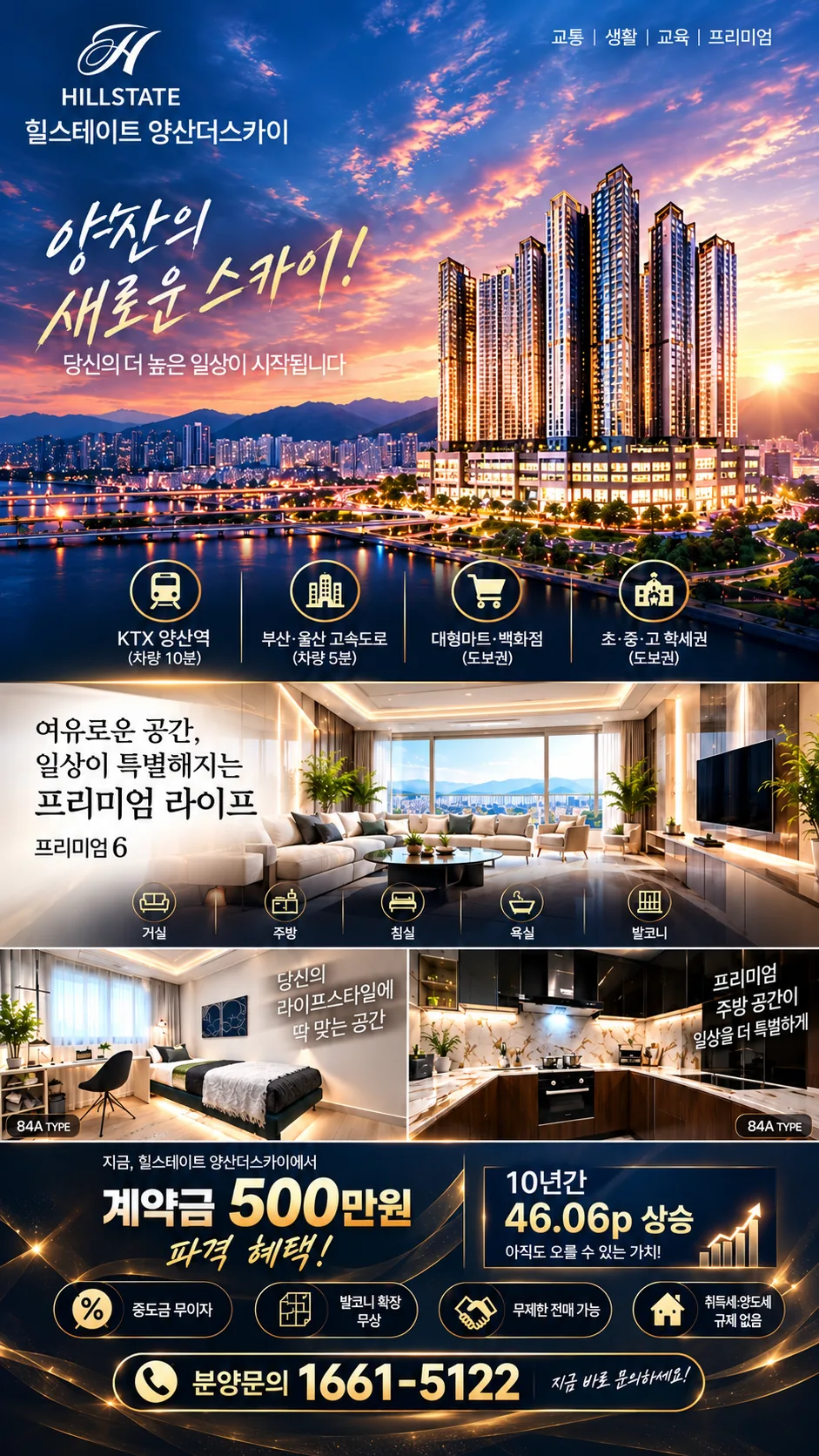 양산 힐스테이트 더스카이 안내 이미지